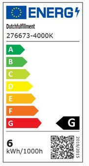 LED SPOT DIMBAAR 230V GU10 60&deg; 7W 512LM 