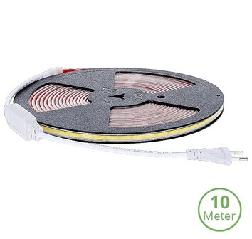 COB LED STRIP 230V IP65 10-METER 2700K WARM WIT 