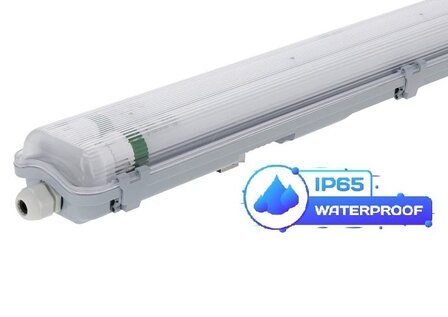 BASIC IP65 LED TL-ARMATUUR DUBBEL 120CM 230V T8 G13 