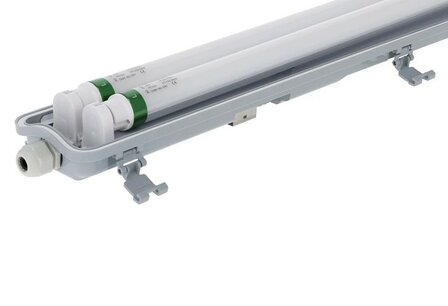 BASIC IP65 LED TL-ARMATUUR DUBBEL 120CM 230V T8 G13 