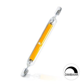 LED R7S J78 STAAFLAMP GLAS DIMBAAR 230V 6W 660LM 