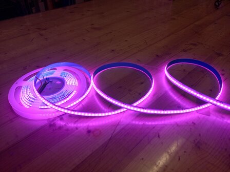 RGB+CCT COB LED STRIP 24V/DC 560LED/M. 15W/M. MULTICOLOR &amp; 2700K-6500K 