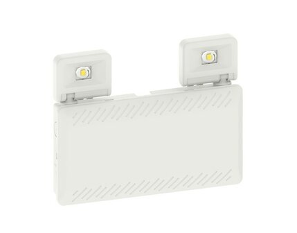 LED TWIN SPOT NOODVERLICHTING IP65 5W 500LM SELF-TEST 