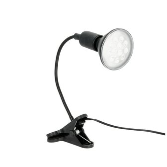 KLEMSPOT CLIPY ZWART E27 1,7M KABEL MET STEKKER/SCHAKELAAR 