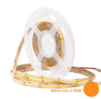 COB LED STRIP IP20 CRI-90 24V/DC 10W/M. 4 LICHTKLEUREN