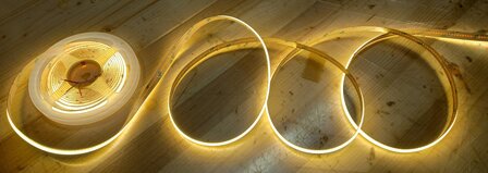 CCT COB LED STRIP IP65 24V/DC 608LED/M. 12W/M. 2700K-6500K