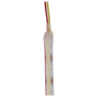 CCT COB LED STRIP IP65 24V/DC 608LED/M. 7W/M. 2700K-6500K