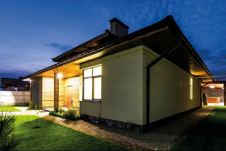 LED VERSTRALER MET SENSOR 230V 50W 3000K/4000K/6500K