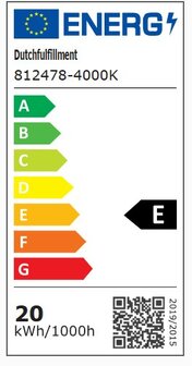 LED BATTEN ECO CCT-SWITCH IP20 60CM 230V 20W 2400LM