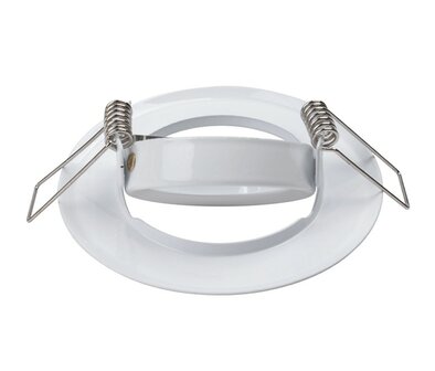 INBOUWARMATUUR ECO &Oslash;90-MM WIT METAAL GU10/MR16