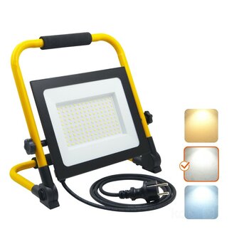 LED WERKLAMP BOUWLAMP IP65 230V 100W 8500LM 4000K 