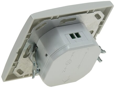 LED PIR BEWEGINGSMELDER WAND INBOUW IP20 230V 1-200W 160&deg; 9M REIKWIJDTE  