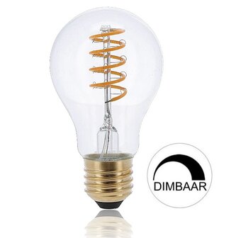 LED FILAMENT A60 PEER CLEAR DIMBAAR E27 4W 300LM 2000K  