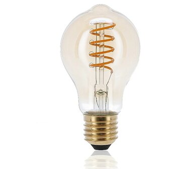 LED FILAMENT A60 PEER AMBER DIMBAAR E27 6W 369LM 2000K  