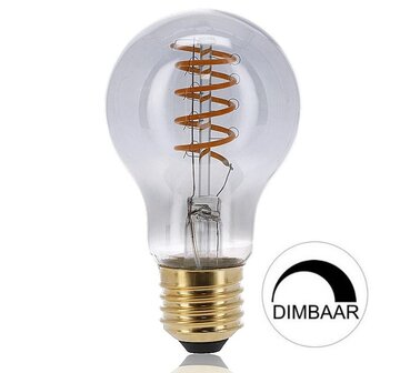 LED FILAMENT A60 PEER SMOKY DIMBAAR E27 4W 179LM 2000K  