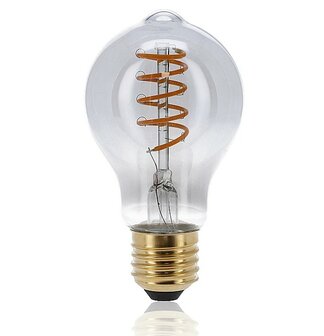 LED FILAMENT A60 PEER SMOKY DIMBAAR E27 6W 300LM 2000K  
