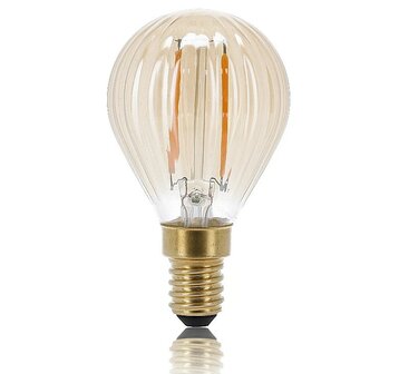 LED FILAMENT G45 MINI-LAMP AMBER E14 2W 108LM 2000K  