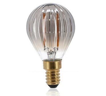 LED FILAMENT G45 MINI-LAMP SMOKY E14 2W 60LM 2000K  