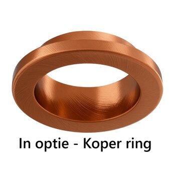 LED INBOUWSPOT ZWART IP65 38&deg;/60&deg; CCT-SWITCH 4W 400LM 