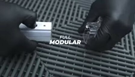 LED HEXAGON 8 HONINGRATEN COMPLEET SET KOEL WIT 