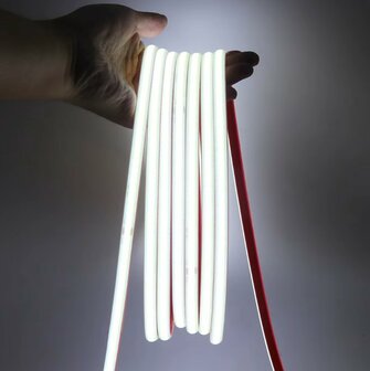 230V COB LED STRIP MET DIMMER IP67 10-METER 4000K NEUTRAAL WIT