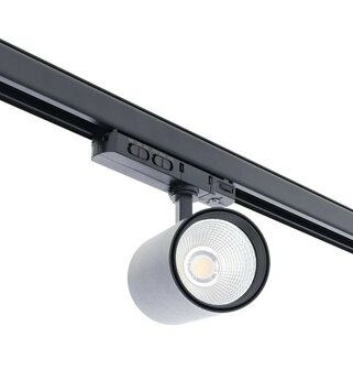 LED 3-FASE RAILSPOT DIM POWER- &amp; CCT-SWITCH BLACK 