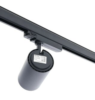 LED 3-FASE RAILSPOT DIM POWER- &amp; CCT-SWITCH BLACK 
