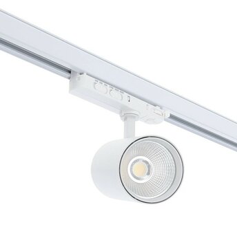 LED 3-FASE RAILSPOT DIM POWER- &amp; CCT-SWITCH WHITE