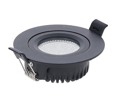 LED INBOUWSPOT SLIM IP65 DIMBAAR &amp; CCT-SWITCH 6W 400LM 