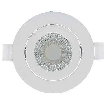LED INBOUWSPOT SLIM IP65 DIMBAAR &amp; CCT-SWITCH 6W 400LM WIT 
