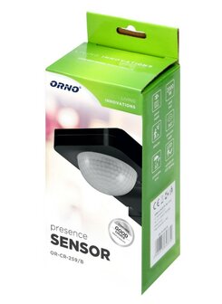 LED BEWEGINGS- &amp; AANWEZIGHEIDSSENSOR IP65 360&deg; 20M REIKWIJDTE