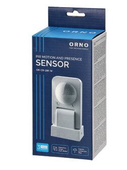 LED BEWEGINGS- &amp; AANWEZIGHEIDSSENSOR IP65 360&deg; 20M REIKWIJDTE