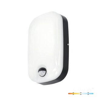 LED WANDLAMP BAVANO PIR SENSOR IP54 230V 15W 1200LM 