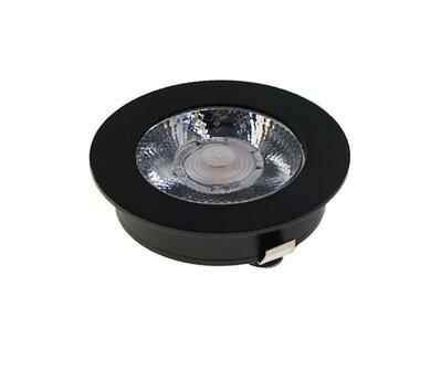 LED MEUBELSPOT ZWART IP44 12V/DC 3W 240LM 2700K WARM WIT