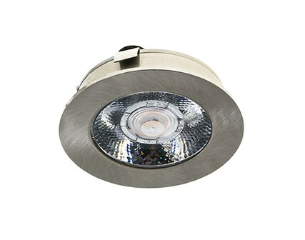 LED MEUBELSPOT ALU IP44 12V/DC 3W 240LM 2700K WARM WIT