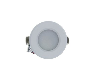 LED MINI INBOUWSPOT WIT DIMBAAR IP44 230V 1,5W 87LM WARM WIT