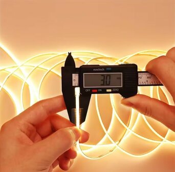 COB LED STRIP 3MM IP20 CRI-90 24V/DC 8W/M. 5-KLEUREN