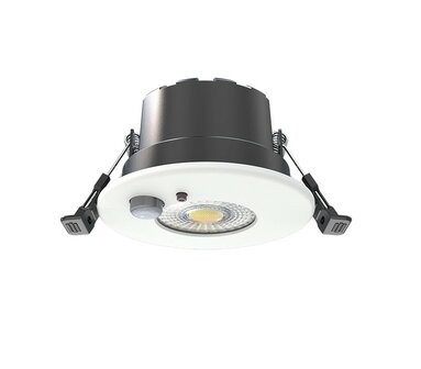 LED INBOUWSPOT MET SENSOR IP65 DIM &amp; CCT-SWITCH 6W 600LM WIT 