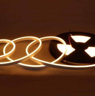 LED NEON FLEX STRIP SPOTLESS IP65 24V/DC 13W/M 2400K AMBER 