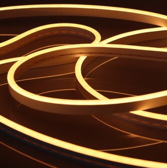 LED NEON FLEX STRIP SPOTLESS IP65 24V/DC 13W/M 2400K AMBER 
