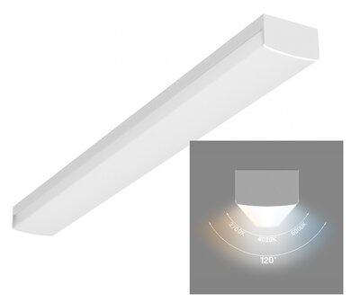 LED BATTEN SUBTILO IP20 60CM 230V 18W 1800LM COLOR-SWITCH