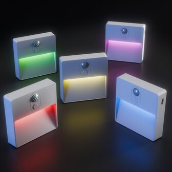 LED ACCU RGBW WANDLAMP LUMINA POP DIMBAAR SENSOR 