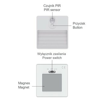LED ACCU RGBW WANDLAMP LUMINA POP DIMBAAR SENSOR 