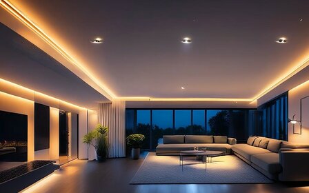 LED NEON FLEX STRIP IP65 6x12MM 25M 24V/DC 12W/M 3000K WARM WIT