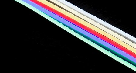 LED NEON FLEX STRIP IP65 6x12MM 25M 24V/DC 12W/M 3000K WARM WIT