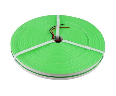 LED NEON STRIP IP65 6x12MM 25M 24V/DC 12W/M GROEN
