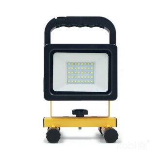 LED ACCU WERKLAMP BOUWLAMP IP65 20W 1600LM 4000K