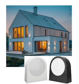 LED TUINLAMP VERSA IP65 15W 2100LM CCT-SWITCH UP/DOWN