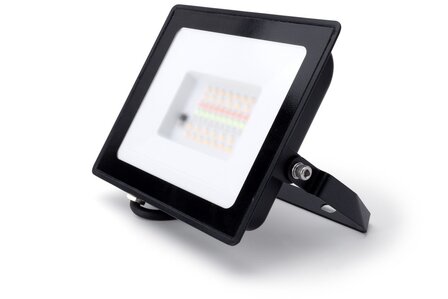 RGB+W LED VERSTRALER + REMOTE IP65 30W MULTICOLOR &amp; WARM WIT 