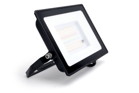 RGB+W LED VERSTRALER + REMOTE IP65 50W MULTICOLOR &amp; WARM WIT